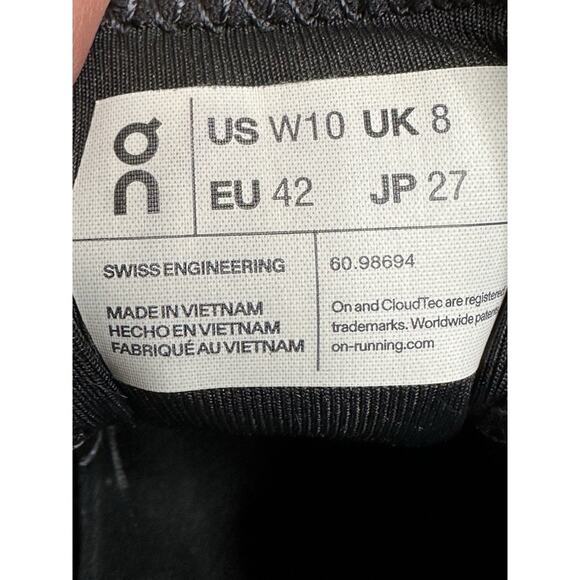 On Cloud Women's X3 Running 60-98694 Sneakers Shoes Size 10 In Light Pink Mesh - Picture 16 of 16